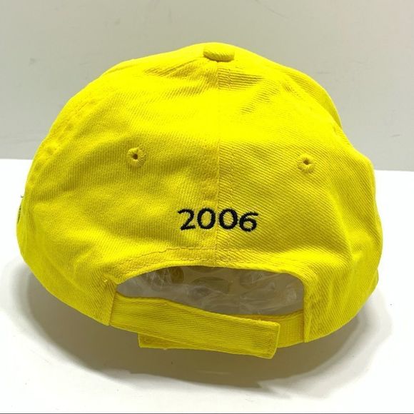 2006 Nascar Nextel Cup Series Hat Mens Yellow Sprint Strapback Adjustable Signed - Picture 7 of 8